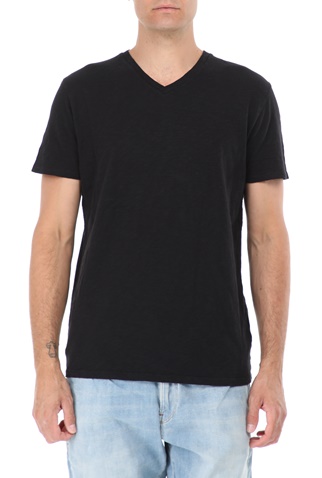 AMERICAN VINTAGE-Ανδρικό t-shirt AMERICAN VINTAGE μαύρo