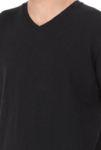 AMERICAN VINTAGE-Ανδρικό t-shirt AMERICAN VINTAGE μαύρo