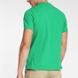 FUNKY BUDDHA-Ανδρική polo μπλούζα FUNKY BUDDHA πράσινη