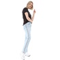 LEVI'S-Γυναικείο cropped jean παντελόνι LEVI'S 501 CROP DIBS μπλε