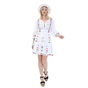 BY MALINA-Γυναικείο mini φόρεμα BY MALINA ELENA DRESS λευκό