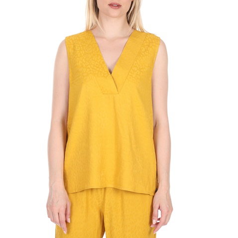 NUMPH-Γυναικεία μπλούζα NUMPH κίτρινη 