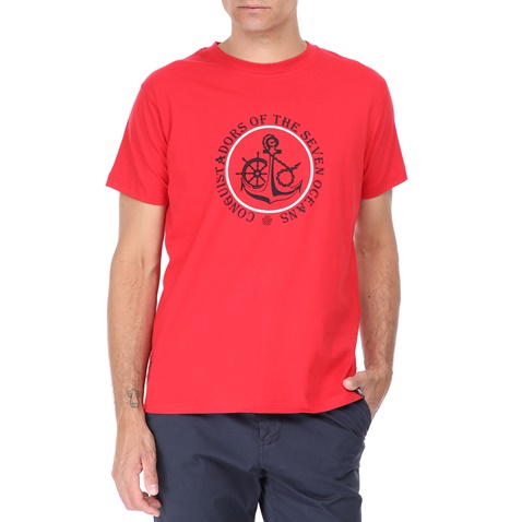 DORS-Ανδρική μπλούζα DORS κόκκινη