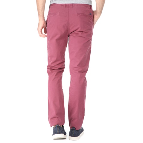 DORS-Ανδρικό chino παντελόνι DORS ροζ