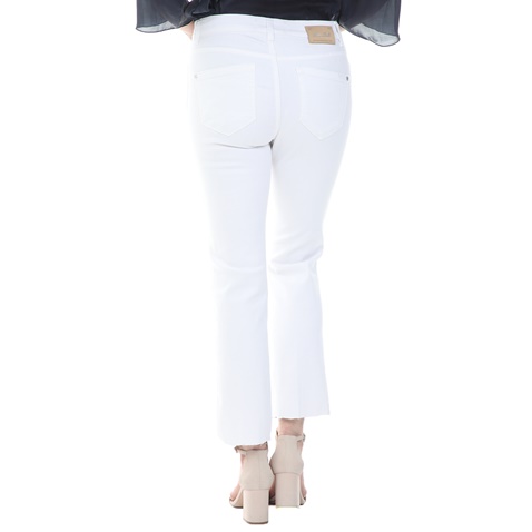 MOS MOSH-Γυναικείο jean παντελόνι MOS MOSH Ashley λευκό