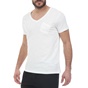 LTB-Ανδρική μπλούζα LTB SAROWO λευκή