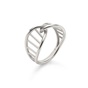FOLLI FOLLIE-Γυναικείο ασημένιο δαχτυλίδι FOLLI FOLLIE Style DNA