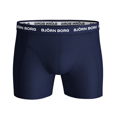 BJORN BORG-Ανδρικά εσώρουχα boxer σετ των 12 BJORN BORG μαύρα μπλε γκρι