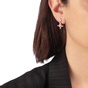 JEWELTUDE-Γυναικεία ασημένια κρεμαστά σκουλαρίκια JEWELTUDE 9998 ρόζ επιχρυσωμένα