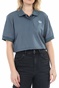 adidas Originals-Γυναικεία cropped polo μπλούζα adidas Originals μπλε