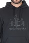 adidas Originals-Ανδρικη φούτερ μπλούζα adidas Originals GOOFY HOODY μαύρη