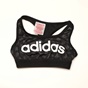adidas Originals-Παιδικό αθλητικό μπουστάκι ADIDAS GE0993 YG CB BRA μαύρο γκρι