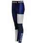 BJORN BORG-Γυναικείο αθλητικό κολάν BJORN BORG BLOCKED μπλε ασημί