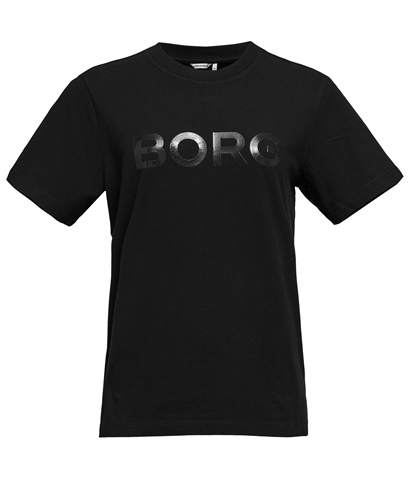 BJORN BORG-Γυναικειο αθλητικό t-shirt BJORN BORG μαύρο