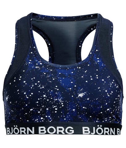 BJORN BORG-Γυναικείο αθλητικό μπουστάκι BJORN BORG μπλε