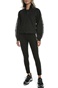 KARL LAGERFELD-Γυναικεία cropped φούτερ μπλούζα KARL LAGERFELD Double Jersey μαύρη