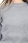 MOLLY BRACKEN-Γυναικεία πλεκτή μπλούζα MOLLY BRACKEN ασημί