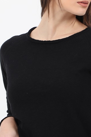 AMERICAN VINTAGE-Γυναικεία μπλούζα AMERICAN VINTAGE μαύρη