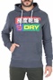 SUPERDRY-Ανδρική φούτερ μπλούζα SUPERDRY PORT AND STARBOARD HOOD μπλε