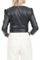 GUESS-Γυναικείο cropped jacket GUESS FLEUR BONDED μαύρο