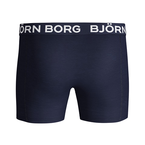 BJORN BORG-Ανδρικά εσώρουχα boxer σετ των 2 BJORN BORG μπλε λευκό