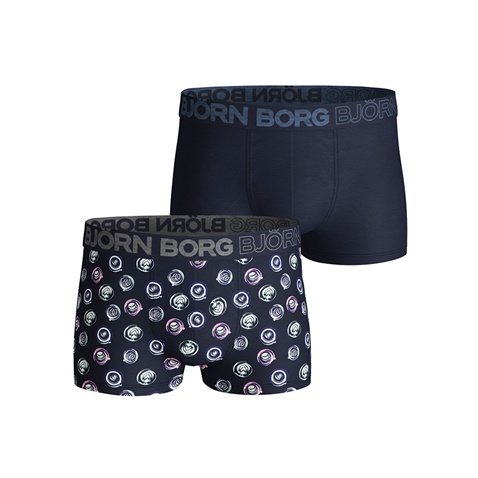 BJORN BORG-Ανδρικά εσώρουχα boxer σετ των 2 BJORN BORG μπλε