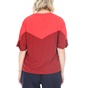 NUMPH-Γυναικεία κοντομάνικη μπλούζα NUMPH κόκκινη