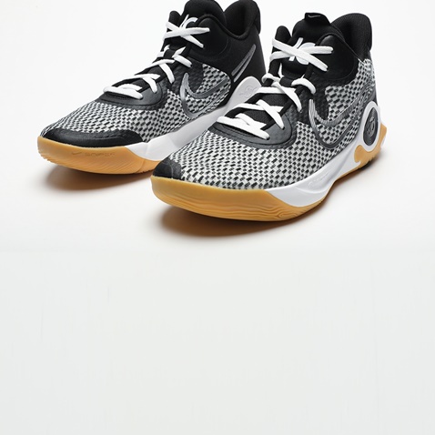 NIKE-Ανδρικά παπούτσια basketball NIKE CW3400 KD TREY 5 IX μαύρα γκρι