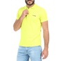 DIESEL-Ανδρική polo μπλούζα DIESEL T-HEAL-BROKEN-ST POLO κίτρινη