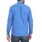DIESEL-Ανδρικό πουκάμισο DIESEL S-AKURA μπλε