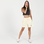 NIKE-Γυναικείο αθλητικό cropped top NIKE  CZ9341 W NSW AIR TANK RIB μαύρο