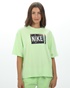 NIKE-Γυναικείο t-shirt NIKE DD1233 W NSW TEE WASH πράσινο