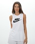 NIKE-Γυναικεία μπλούζα NIKE NSW TANK MSCL FUTURA NEW λευκή