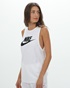 NIKE-Γυναικεία μπλούζα NIKE NSW TANK MSCL FUTURA NEW λευκή