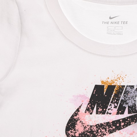 NIKE-Παιδικό t-shirt NIKE NSW TEE RTL SCOOP FUTURA λευκό