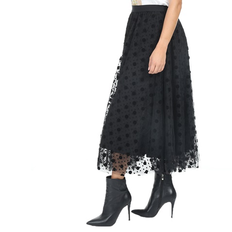IMPERIAL-Γυναικεία μακριά φούστα IMPERIAL μαύρη