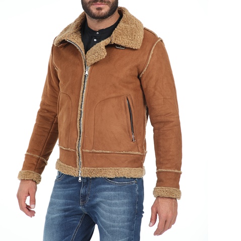 IMPERIAL-Ανδρικό jacket IMPERIAL καφέ
