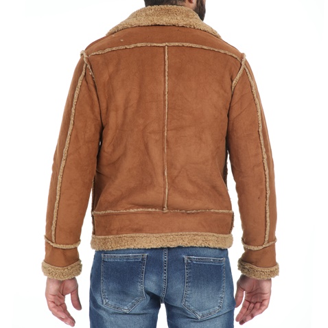 IMPERIAL-Ανδρικό jacket IMPERIAL καφέ