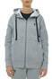 UNDER ARMOUR-Γυναικεία φούτερ ζακέτα UNDER ARMOUR 1356400 Rival Fleece FZ Hoodie γκρι