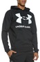 UNDER ARMOUR-Ανδρική φούτερ μπλούζα UNDER ARMOUR  Rival Fleece Big Logo HD μαύρη