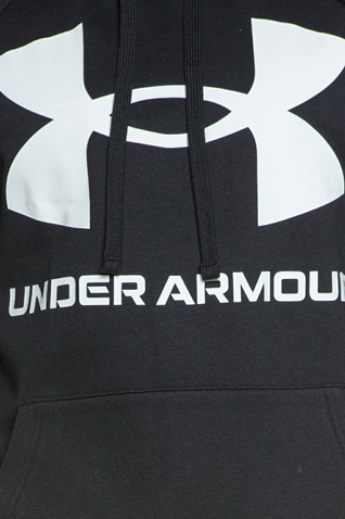 UNDER ARMOUR-Ανδρική φούτερ μπλούζα UNDER ARMOUR  Rival Fleece Big Logo HD μαύρη