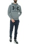 UNDER ARMOUR-Ανδρική φούτερ μπλούζα UNDER ARMOUR 1357093 UA Rival Fleece Big Logo γκρι