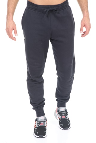 UNDER ARMOUR-Ανδρικό παντελόνι φόρμας UNDER ARMOUR Rival Fleece Joggers μαύρο