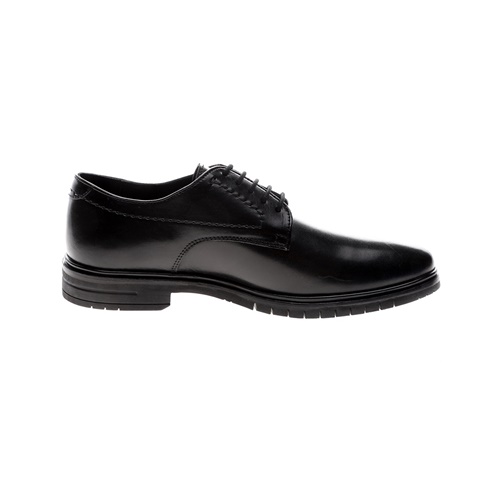 GIACOMO CARLO-Ανδρικά δετά παπούτσια GIACOMO CARLO μαύρα