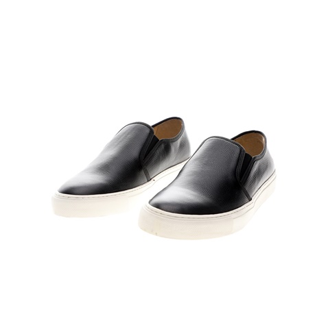 19V69 ITALIA-Ανδρικά παπούτσια slip on 19V69 ITALIA μαύρα