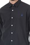 BEVERLY HILLS POLO CLUB-Ανδρικό πουκάμισο BEVERLY HILLS POLO CLUB Core SLIM STRECH μαύρο