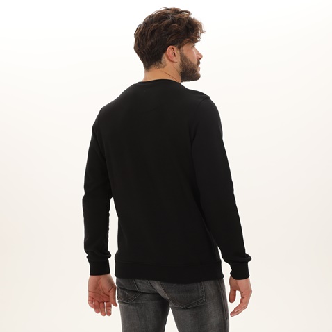 WOLM-Ανδρική φούτερ μπλούζα WOLM 21AIW106 μαύρη