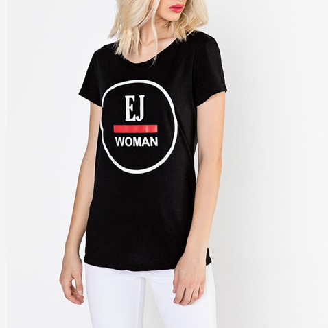 EDWARD JEANS-Γυναικείο t-shirt EDWARD JEANS SOMMER μαύρο
