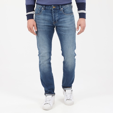 SCOTCH & SODA-Ανδρικό jean παντελόνι SCOTCH & SODA Ralston - Spyglass μπλε