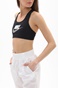 NIKE-Γυναικείο αθλητικό μπουστάκι NIKE DM0579 W NK DF SWSH CB FUTURA GX BRA μαύρο